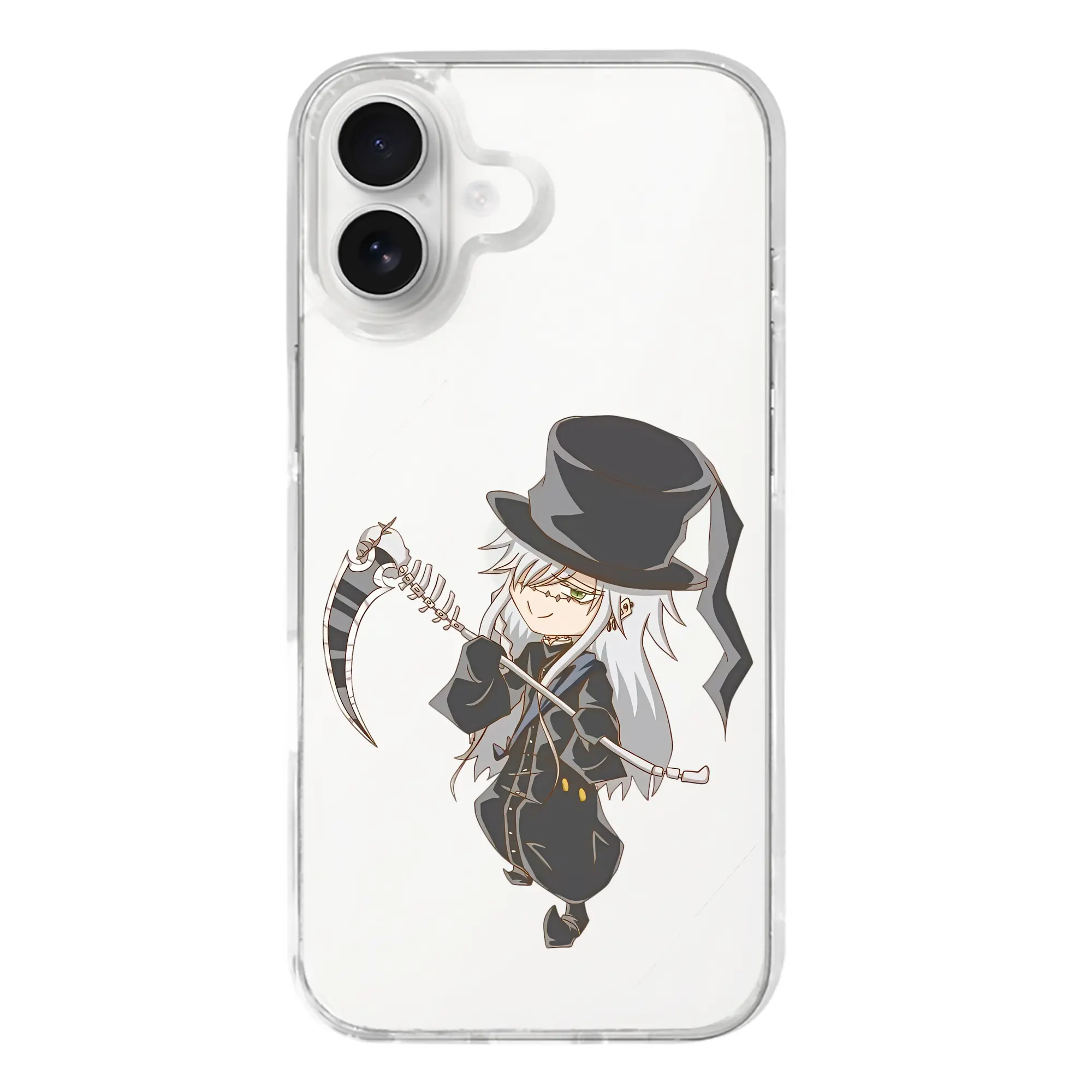 黒執事 グッズ,葬儀屋 - iPhone 17シリーズ 透明スマホケース – 薄型・耐衝撃・精密フィット保護カバー